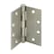 Prime-Line Door Hinge Commercial Smooth Pivot, 4-1/2 in. x 4-1/2 in. w/ Square Corners, Satin Nickel 3 Pack U 1156453 - alternate 1